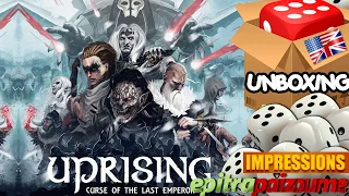 Uprising Curse of the Last Emperor - Unboxing & Impressions (EN) by Epitrapaizoume