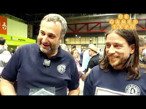 Silver Birch Games award presentation and interview for Deckchairs on the Titanic