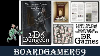 Présentation  : 2D6 Dungeon