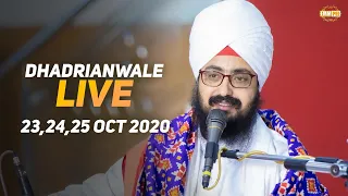 23 Oct 2020 Dhadrianwale Live Diwan at Gurdwara Parmeshar Dwar Sahib Patiala
