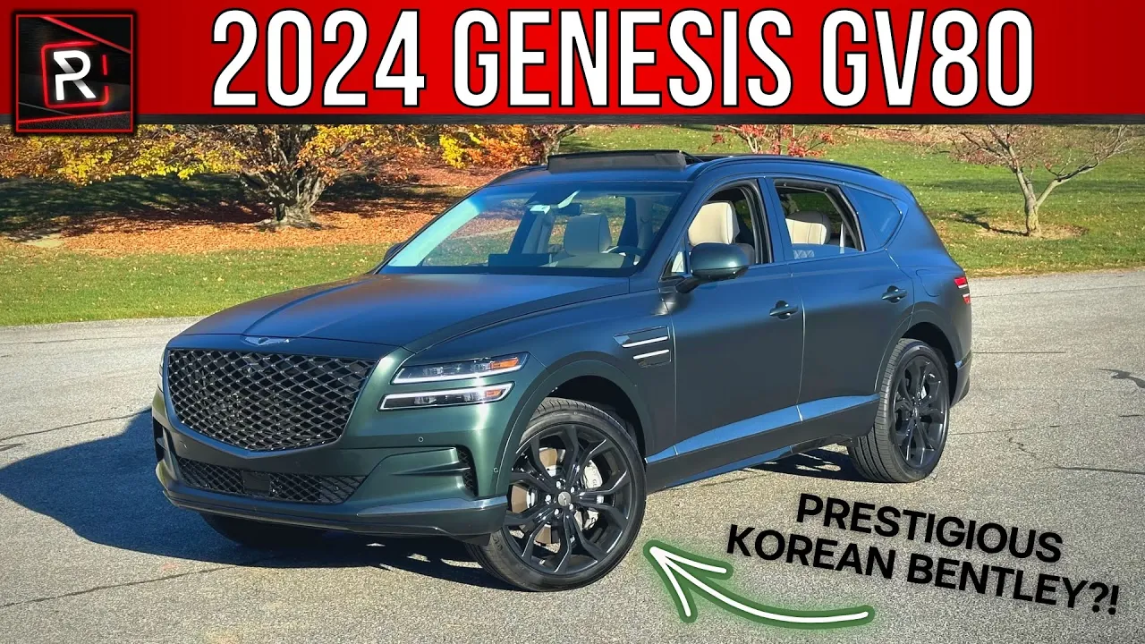 The 2024 Genesis GV80 3.5T Prestige Is A World-Class Korean Luxury SUV
