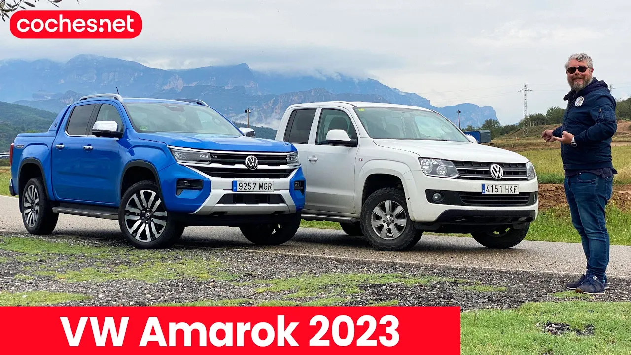 Volkswagen Amarok 2023 vs VW Amarok 2010 | Comparativa / Review en español | coches.net