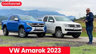 Volkswagen Amarok 2023 vs VW Amarok 2010 | Comparativa / Review en español | coches.net