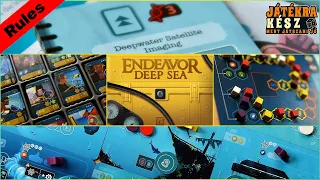 Endeavor : Deep Sea - Játékmagyarázat