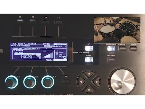 Product video thumbnail for Roland TD-50KVX V-Drums Electronic Drum Set with KD-220 Bass Drum