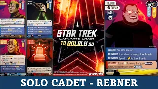 DGA Plays Board Games: Star Trek: Captain's Chair - Solo / Cadet Practice #7 (Rebner)