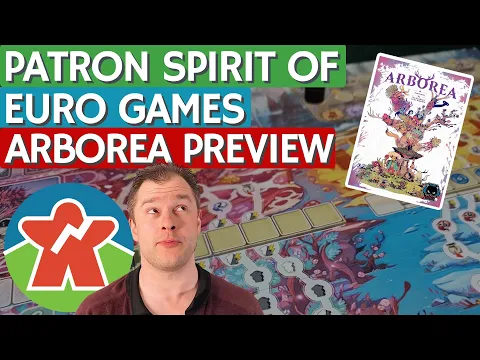 Arborea - Board Game Kickstarter Preview - Patron Spirit of Euro Games