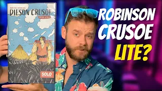 Dieson Crusoe Preview | A Solo Board Game Delight