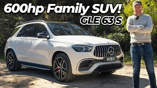 Mercedes-AMG GLE 63 S 2021 review | X5 M baiting hybrid V8 power | Chasing Cars
