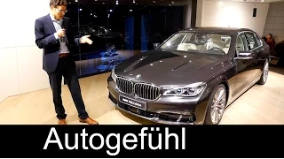 IAA Review BMW 7-Series 750Li XDrive 7er long version lang - Autogefühl