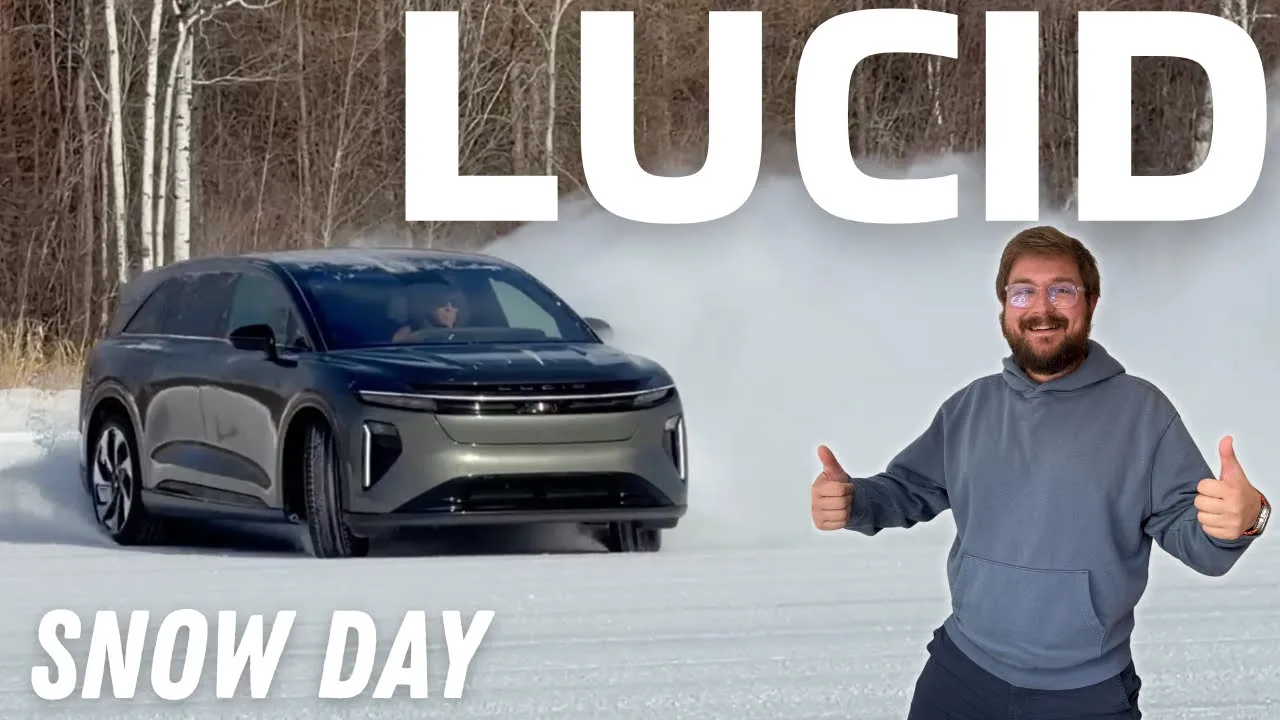 Lucid Gravity Extreme Winter Testing!