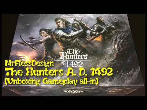 Unboxing: The Hunters A. D. 1492 (Gameplay all-in) 4K