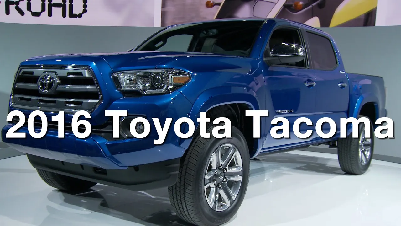 2016 Toyota Tacoma – Redline: First Look – 2015 Detroit Auto Show