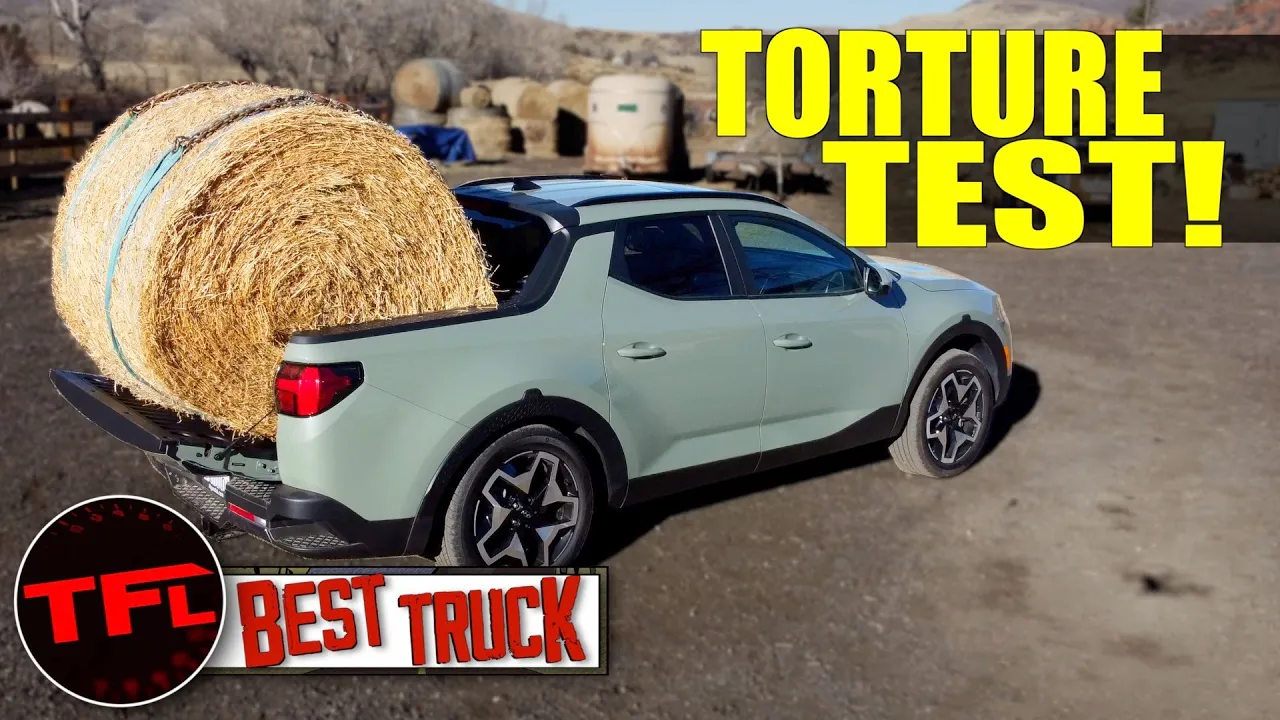 Can the Brand New Hyundai Santa Cruz Cope With A TOUGH Day at the Ranch? Only One Way To Find Out!