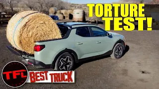 Can the Brand New Hyundai Santa Cruz Cope With A TOUGH Day at the Ranch? Only One Way To Find Out!