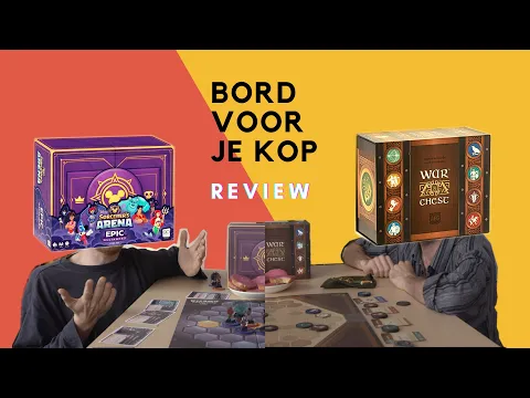 Disney Sorcerer's Arena VS War Chest Bordspel Review- Bord Voor Je Kop Review