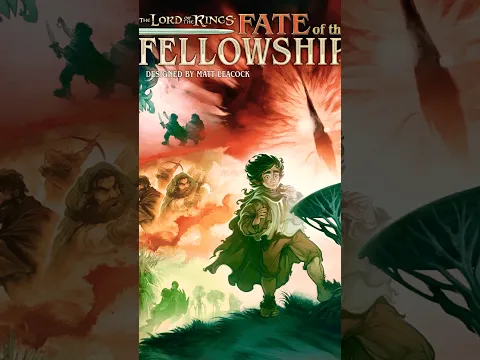 The Lord of the Rings: Fate of the Fellowship Review #swiftjustice #shorts #boardgamereview