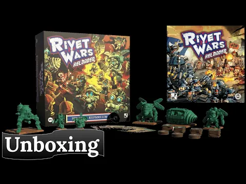 Rivet Wars: Reloaded – Nemoan Expansion - Unboxing