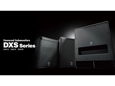 Product video thumbnail for Yamaha DXS18 18-Inch Powered Subwoofer
