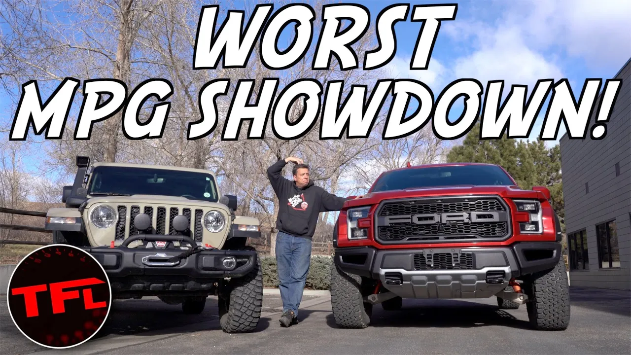 What Gets Worse Gas Mileage - a Ford Raptor or a Lifted Jeep Gladiator?
