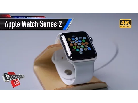 Video zu Apple Watch Series 2 42mm Aluminiumgehäuse spacegrau mit Sportarmband schwarz