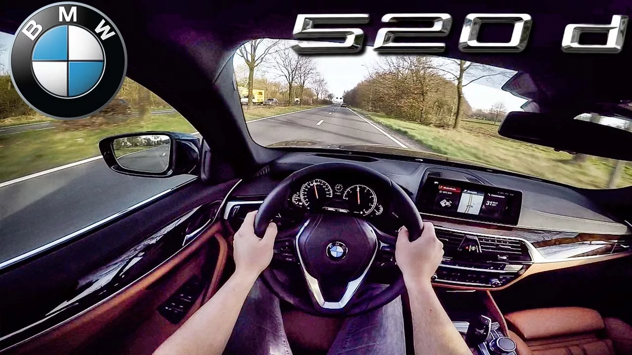BMW 5 Series G30 520d POV Test Drive by AutoTopNL