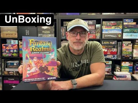 TDG: Fantasy Realms: Greek Legends unboxing with Ray