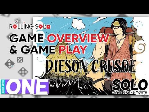Dieson Crusoe | Solo Game Of The Month | Game Overview & Gameplay