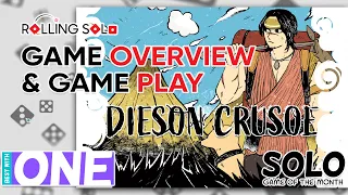 Dieson Crusoe | Solo Game Of The Month | Game Overview & Gameplay