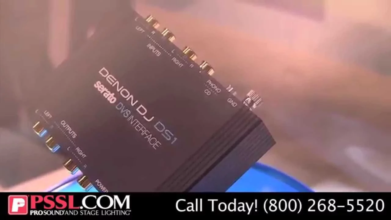 Product video thumbnail for Denon DJ DS1 Serato 4-channel USB Audio Interface for Serato DJ/DVS