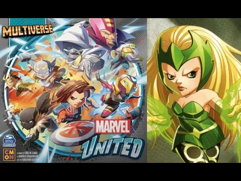 Marvel United Play Through - Enchantress