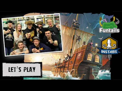 #LetsPlay - Feed The Kraken (Spiel Instabil / Funtails 2020) | Kickstarter