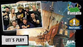 #LetsPlay - Feed The Kraken (Spiel Instabil / Funtails 2020) | Kickstarter