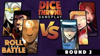 Dice Throne ROLL INTO BATTLE Gameplay | Round 2 (jourdo vs Danicha)