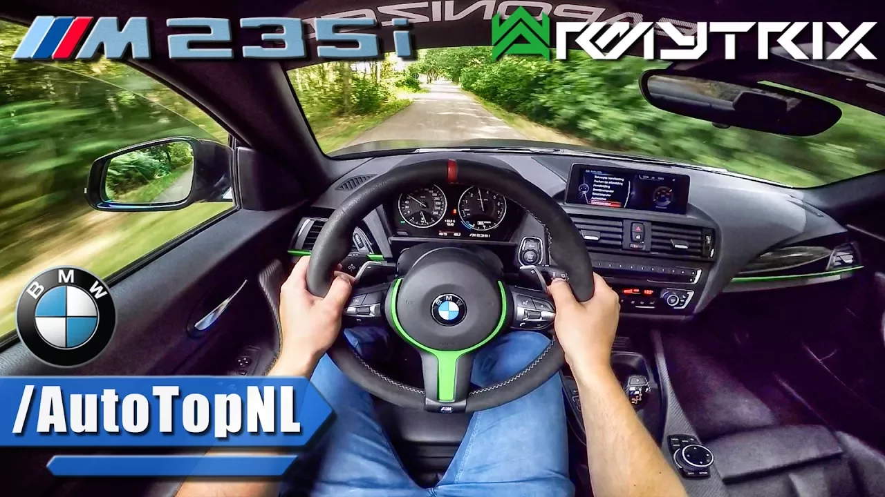 BMW M235i ARMYTRIX Exhaust POV Test Drive by AutoTopNL