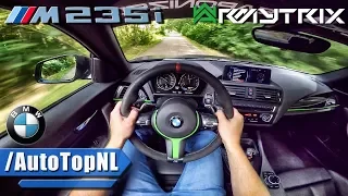 BMW M235i ARMYTRIX Exhaust POV Test Drive by AutoTopNL