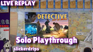 Detective City of Angels - Heist to Nowhere Solo Playthrough (Live Replay)