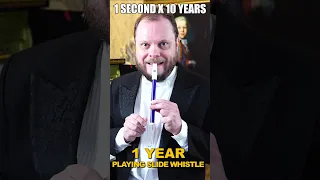 1 second x 10 years playing Flute