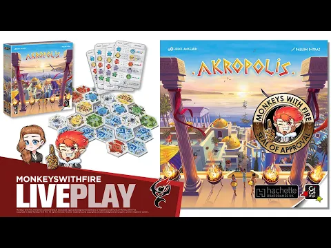 AKROPOLIS - GIGAMIC | BOARD GAME LIVE PLAY |
