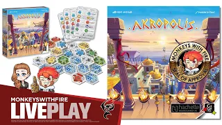 AKROPOLIS - GIGAMIC | BOARD GAME LIVE PLAY |