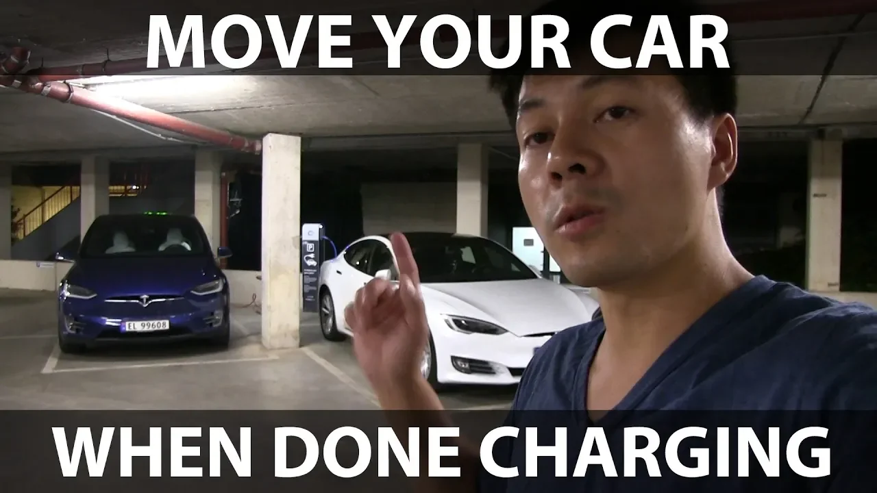 Move your car when it's done charging