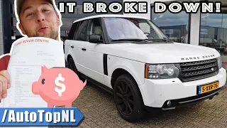 Range Rover 5.0 V8 SC L322 Diaries | Chapter #1 "It broke down and the bill is HUGE!" by AutoTopNL
