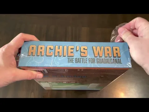 Archie’s War: The Battle for Guadalcanal (Worthington) - Unboxing