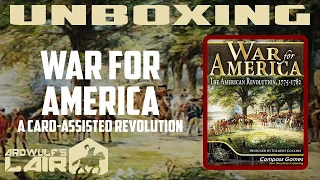 Unboxing War for America (Compass Games 2022)