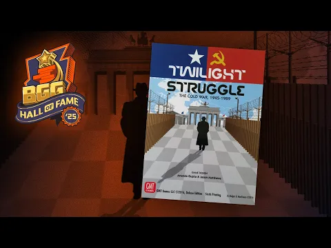 Twilight Struggle: 2025 BoardGameGeek Hall of Fame Inductee