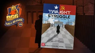 Twilight Struggle: 2025 BoardGameGeek Hall of Fame Inductee