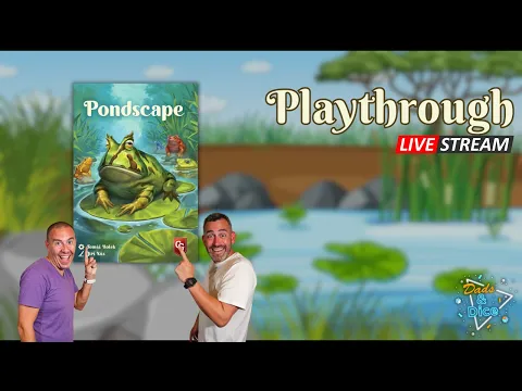 Pondscape | Capstone Games | Live Playthrough