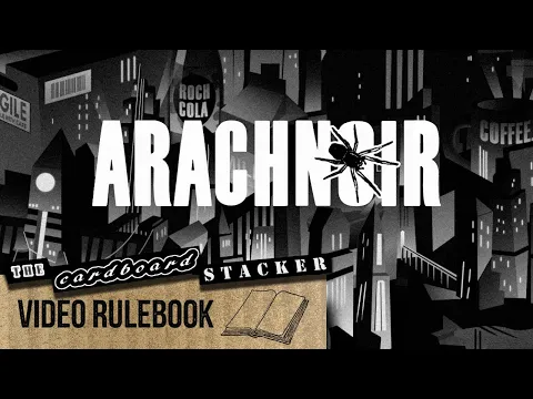 HOW TO PLAY Arachnoir (ORIGAME) | Video Rulebook