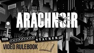 HOW TO PLAY Arachnoir (ORIGAME) | Video Rulebook
