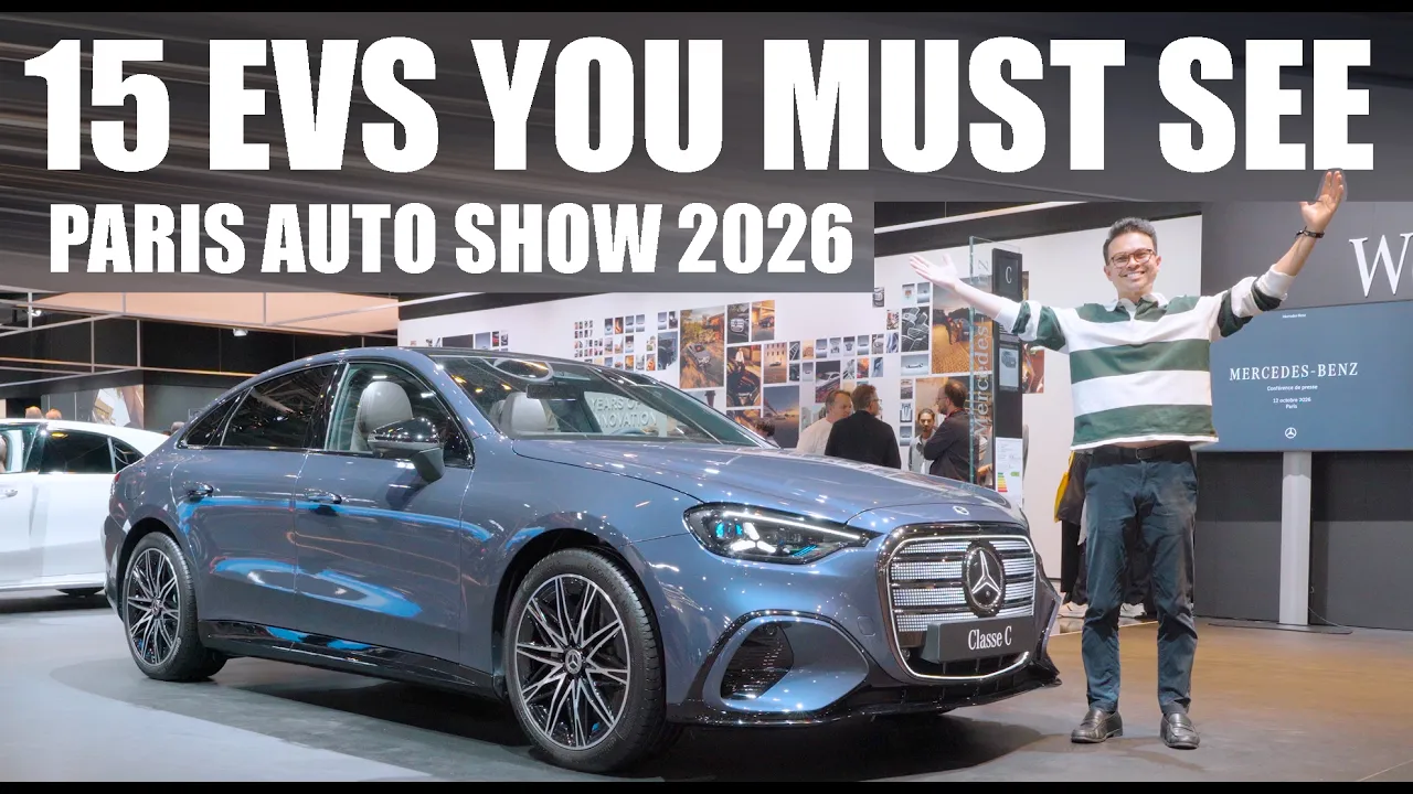 I Found 15 Incredible New EVs at the Paris Motor Show 2026! THESE ARE MY FAVOURITE!